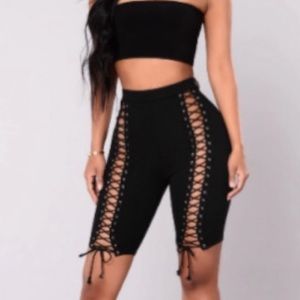 Hillcrest Biker Shorts Black Large - Fashion Nova